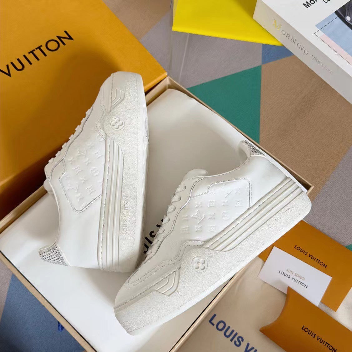 LV Platform Trainers CLICK FOR MORE COLOURWAYS