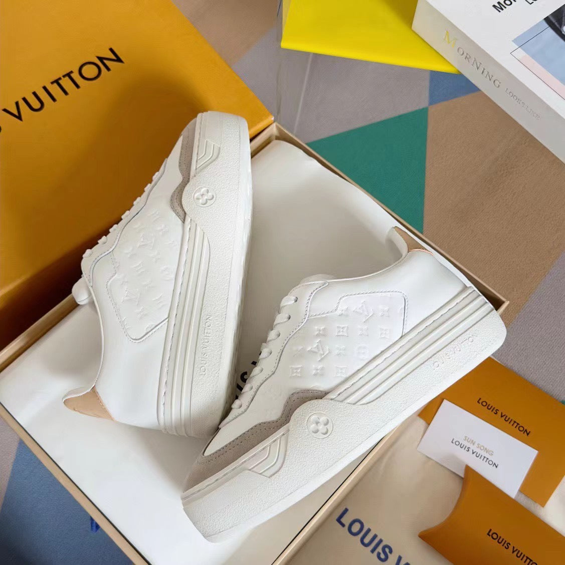 LV Platform Trainers CLICK FOR MORE COLOURWAYS